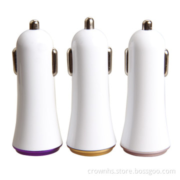Mobile phone car battery charger, CE ROHS mini portable usb car charger